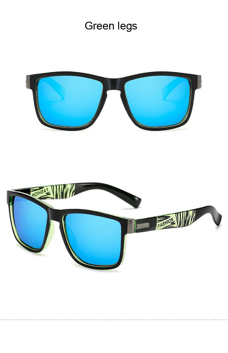 Fashion Polarized Sunglasses Man Woman Driving Coating Points Red Frame Eyewear Male Sun Glasses UV400 Sun Glasses