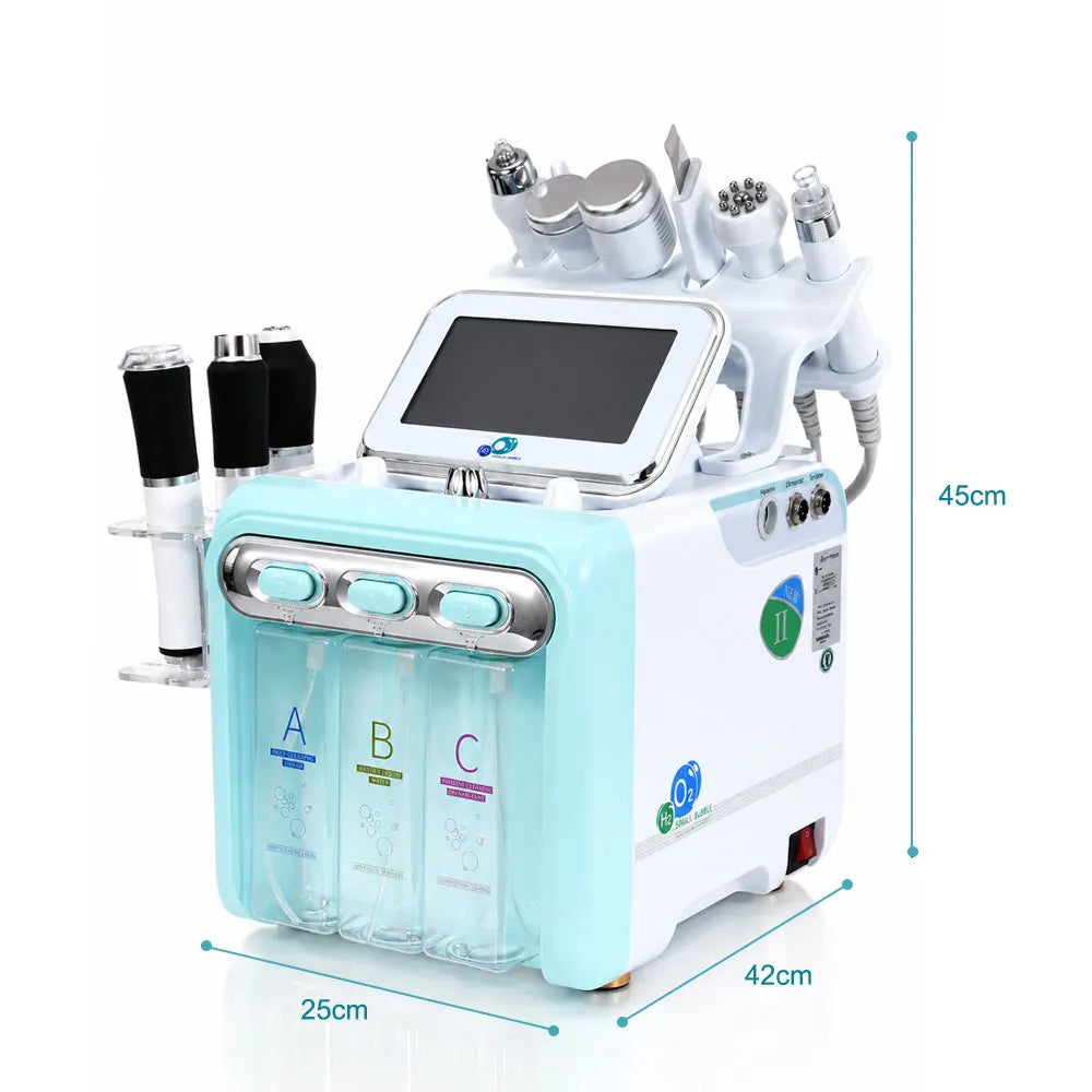 Multifunctional H2o2 Small Bubble Machine Hydra Skin Deep Cleaning Equipment Radio Frequency Face Lifting Device