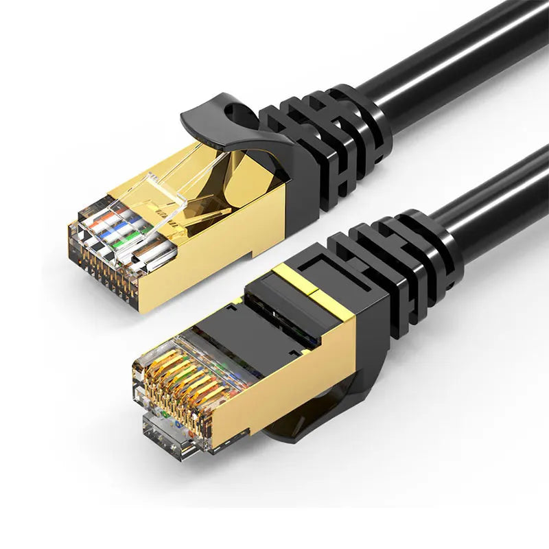 High-Speed RJ45 Ethernet Network Cable CAT8/CAT7 40Gbps 2000MHz PVC LAN Cable for Laptop Router - Internet Data Transfer
