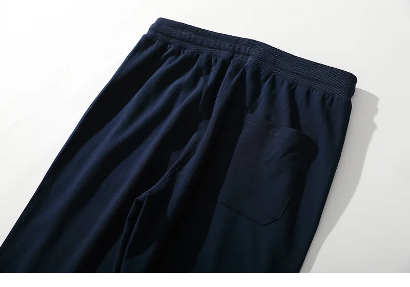 Vintage Sports Sweatpants Spring Autumn New Cotton Brown Joggers Fitness Casual Pencil Pants Loose Home Comfortable Sweatpants