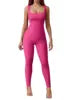 Women's Fitness Suit Short Sleeves Backless Hip-Lifting Slimming Sports Jumpsuit Body Training Aerial Plus Size Sports Clothing