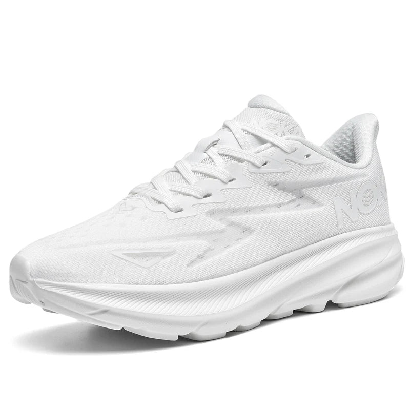 Road Running Minimal Shoes Men's Women's Sneakers Jogger Jogging Platform Stretch Fabric Mesh Athletic Low-top Lace up