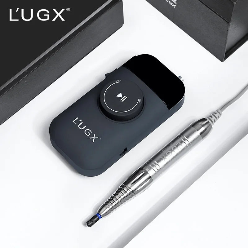 LUGX 35000rpm Wireless Nail Polisher Portable Cordless Brushless Motor Rechargeable Electric Professional Nail Drill Machine