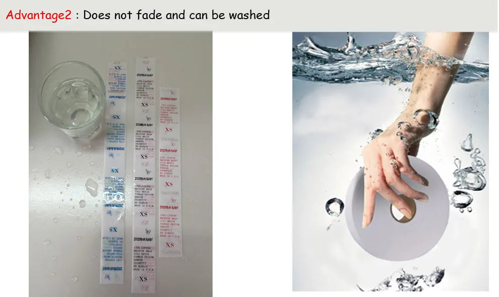 High Quality 4 Inch Thermal Transfer Label Printer with Satin Ribbon Washing Clothing Label for Wash Care Label HS-2054TA