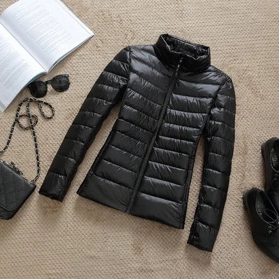 2025 New 90% Duck Down Jacket Women Autumn Winter Coat Lady Ultralight Down Jacket