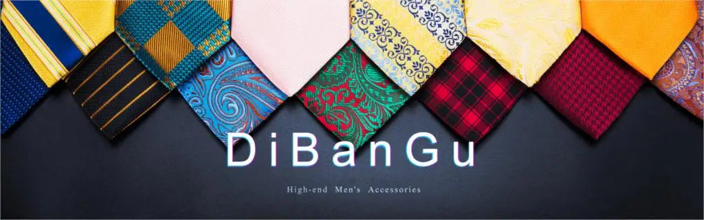 8cm Men's Polyester Ties Pocket Square Cufflinks Green Gold Paisley Wedding Party Accessories Necktie Gift