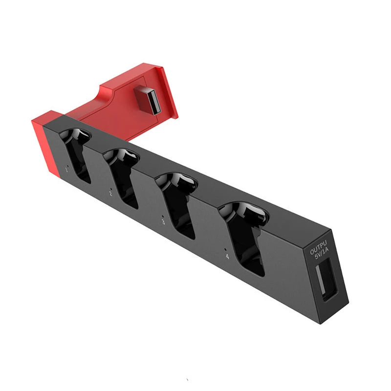 PG-9186 for Joycon Charging Dock Station for Switch&OLED - Charges up to 4 Controllers, Compatible with Switch and OLED Model