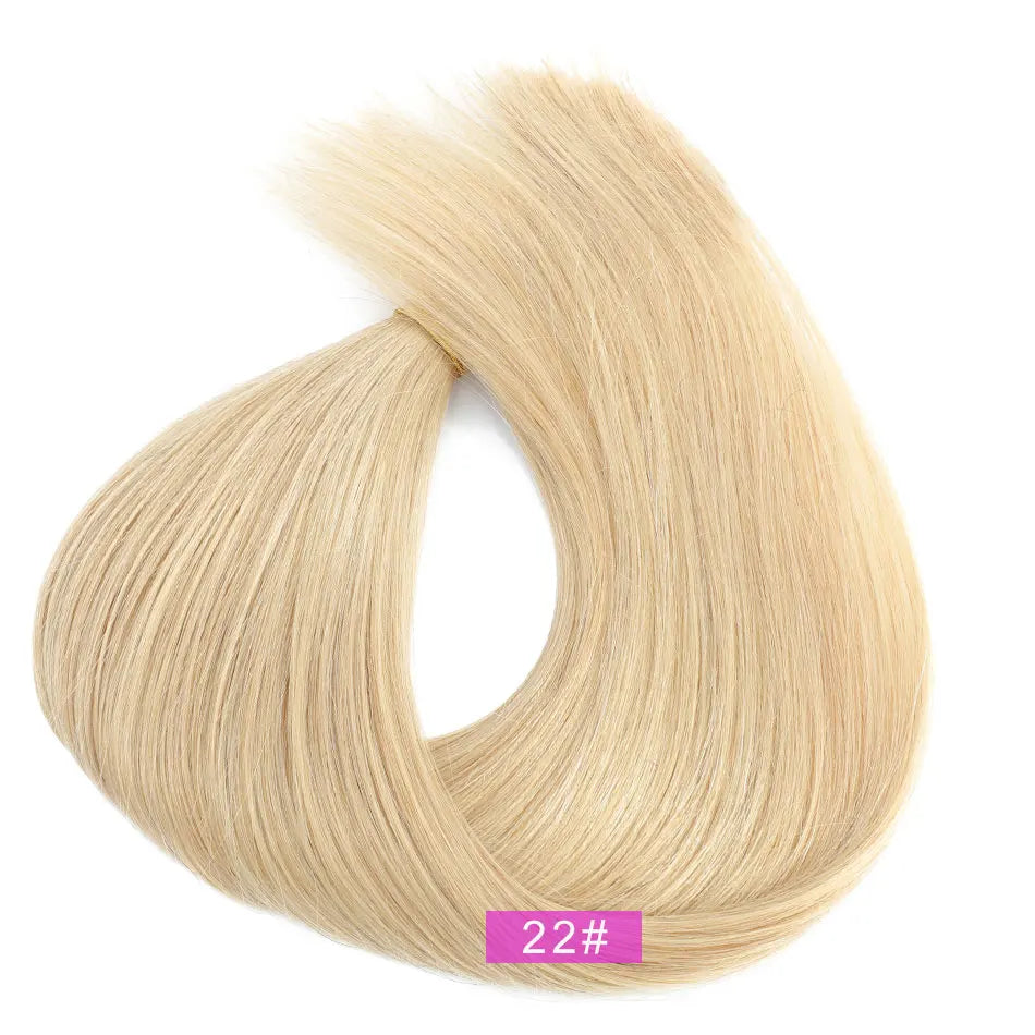 Factory Supply U Tip Hair Extensions 100% Natural Virgin Raw Hairs Customized Color U Tip Human Hair Extensions