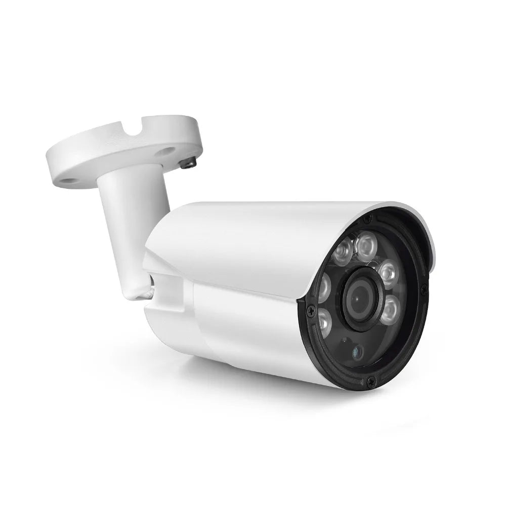AZISHN Wide Angle 2.8mm FULL Color 4K 8MP H.265 IP Camera P2P AI Face Detection IP67 POE Video Outdoor Camera XMEYE 5MP 4MP
