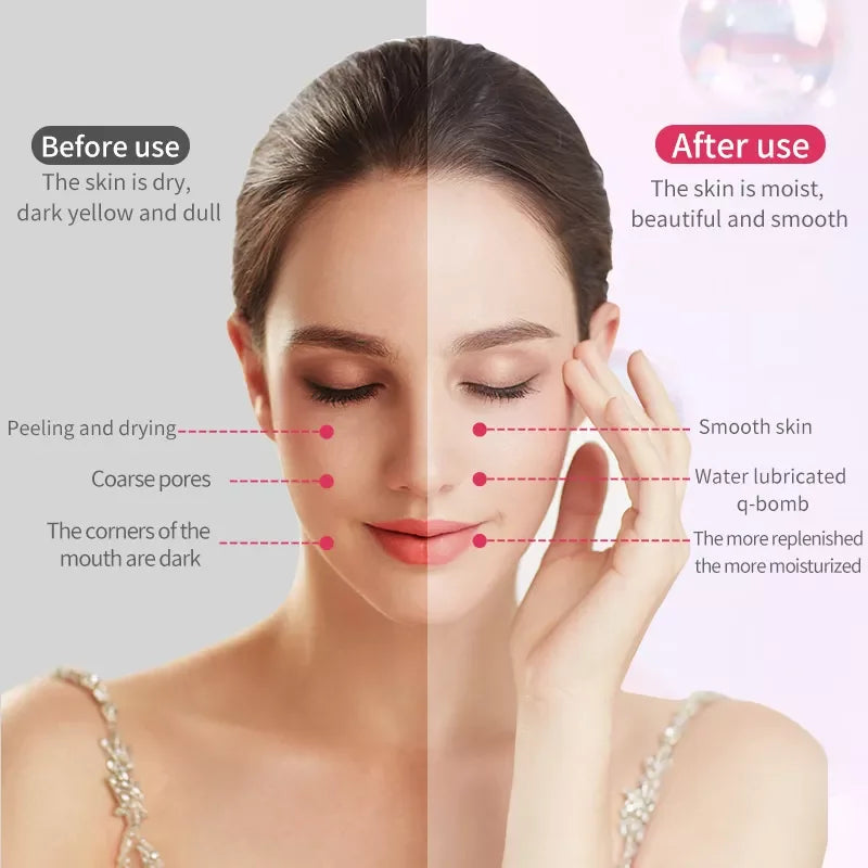 2024 Skin Moisturizing Device Beauty Facial SPA Hot and Cold Portable Facial Steamer Machine 2 in 1 Nano Ionic Steam