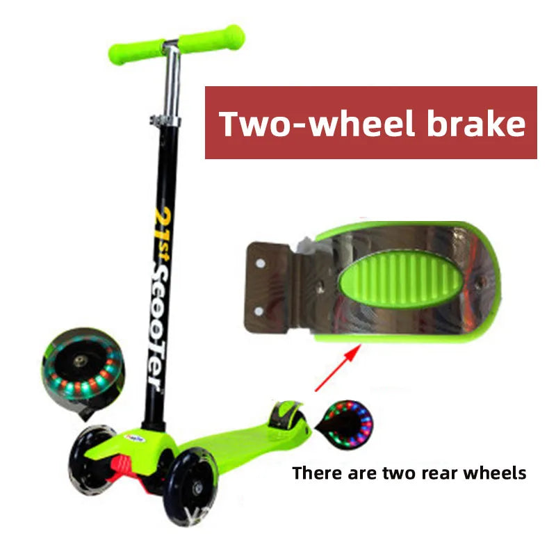 Scooter Accessories Brake Pads Children Tricycle Quad Wheel Scooter Rear Wheel Brake Pads Scooter Back Wheel Brake Scooter Brake