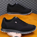 PONERAIT Men's Retro Breathable Canvas Sports Shoes Spring Summer Autumn Outdoor Hiking Walking Jogging Sneakers Mesh Composite