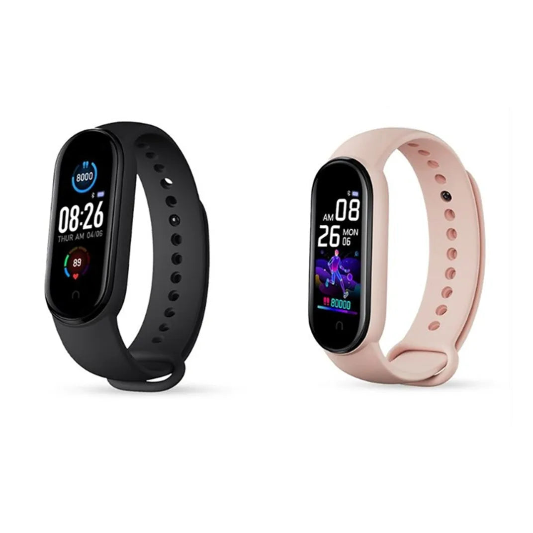 M5  Smart Bracelet Heart Rate Blood Pressure Health Waterproof Wristband Fitness Tracker PK M3 M4 M6 M7 Smart Watch