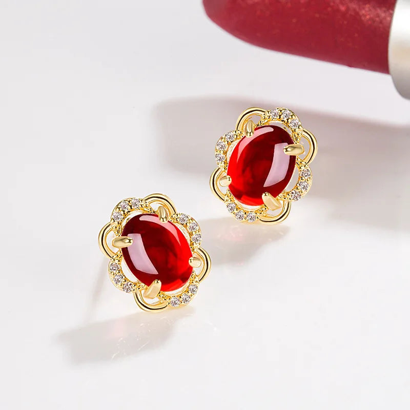 DIWENFU 10K Gold Emerald Jewelry Earrings for Women Cushion Bohemia Aretes De Mujer Bizuteria Green Topaz Stud Earrings Girls