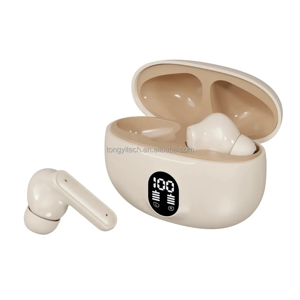 Hot Selling TWS Earbuds With Charging Case LED Digital Display for Sports Games Waterproof Low Latency Touch Control TWS