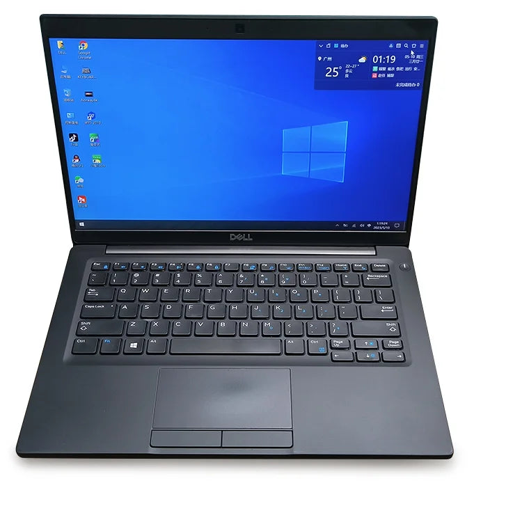 1 95% New Laptop Latitude 7390 Core I7-8th 8GB 256 SSD 13.3-inch Learning Business