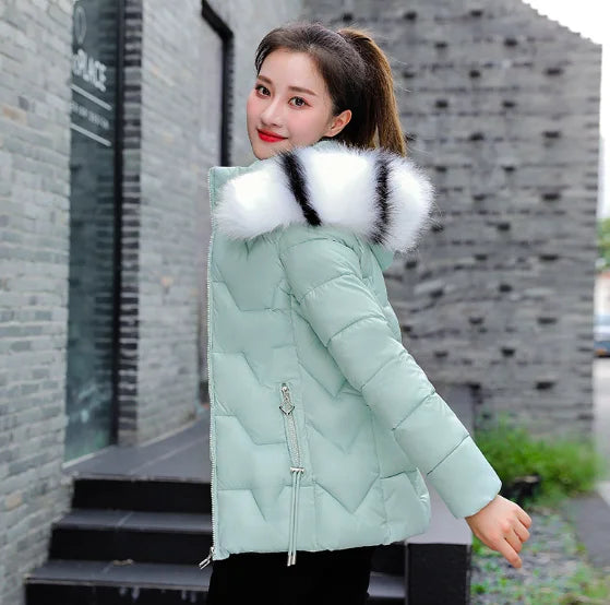 Parkas Women Down Jacket  Winter Jacket Women Plus Size Winter Coat Lady Clothing Warm Female Jackets Short Parkas