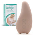 Bust Massager for Brestfeeding Warm Vibrator Lactation Massage for Clogged Milk Ducts Blood Circulation Milking Device