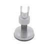 Adjustable Shower Head Holder Removable Suction Cup Shower Head Bracket No Drill Shower Head Bracket Rack with Chrome Accessory