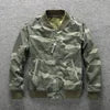 High Quality Men's  Flight Bomber Jacket Men's 2024 Top Quality Men Bomber Jacket Cotton Casual Camouflage Style