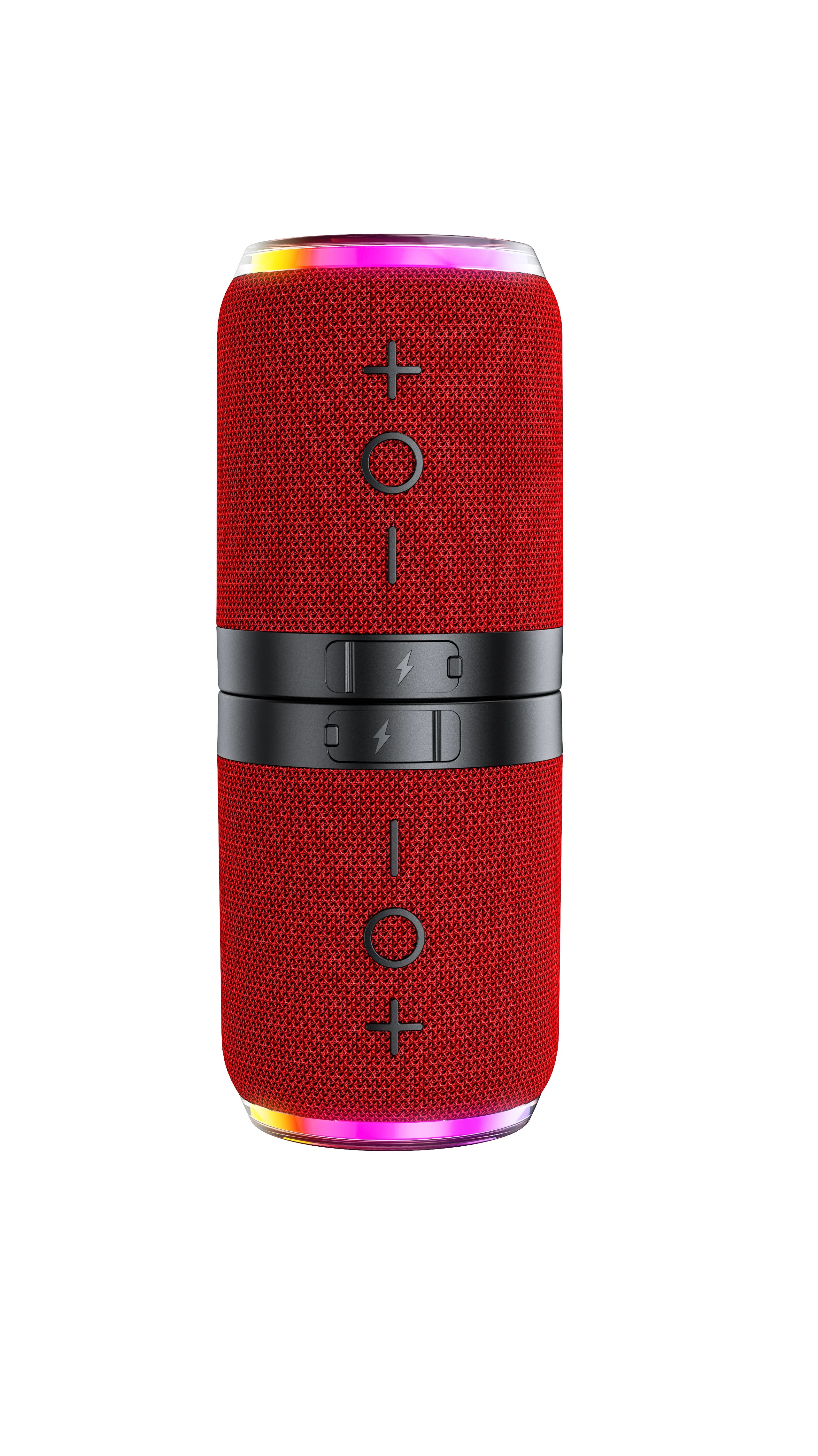 High-Quality New Split-Type Speakers 2 Main Units with 5W*2 BT5.4 BT369 RGB LED Light Rechargeable Battery for Outdoor/Indoor