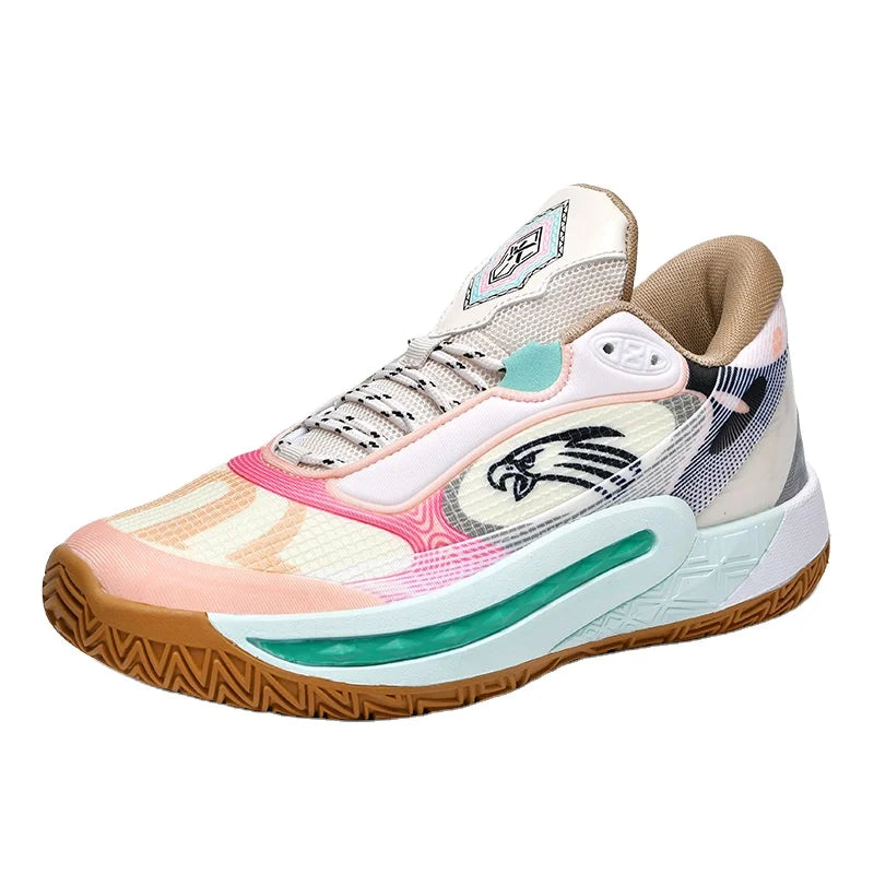 2026 NEW LIAO High Kids' Basketball Shoes Luminous Features Rubber Outsole for Optimal Friction for Primary Secondary Summer