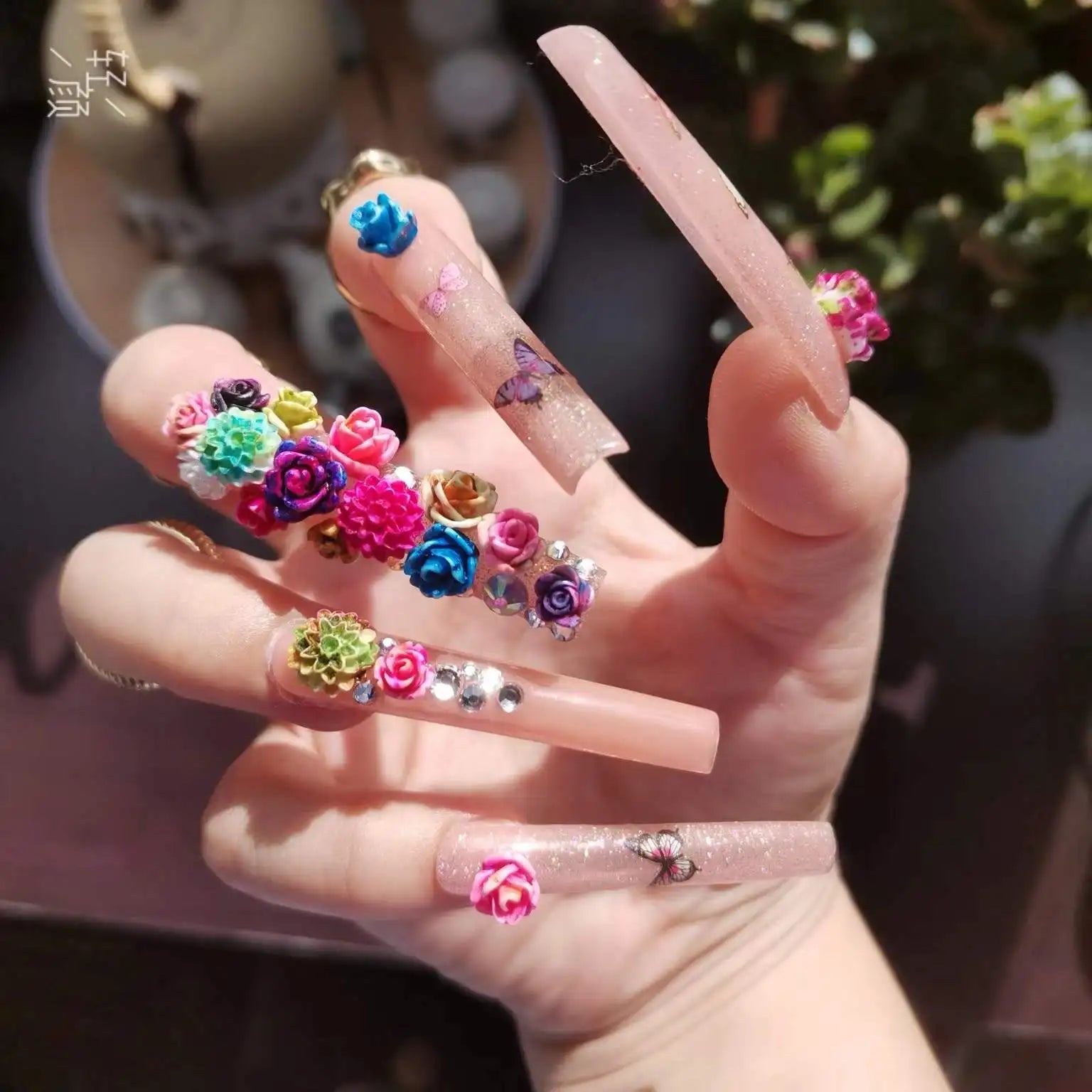 2026 Handmade New Arrival Press-On Nails False Artificial Fingernails with Design for Finger Application Includes Packaging Box