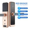 YAGU Multi Point Digital Fingerprint TTLOCK Tuya App Smart Door Lock With Camera  Smart Locks Front Door
