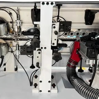 MingD MD-EM1 Fully Automatic Mini Edge Banding Machine for MDF Production Woodworking Features Gluing Cleaning Buffing Used