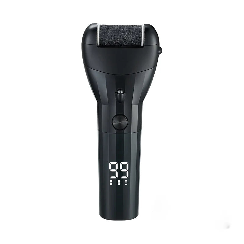 New Professional Lcd Cordless Rechargeable Foot Scrubber Dead Skin Spa Electric Foot File Nail Callus Remover for Feet