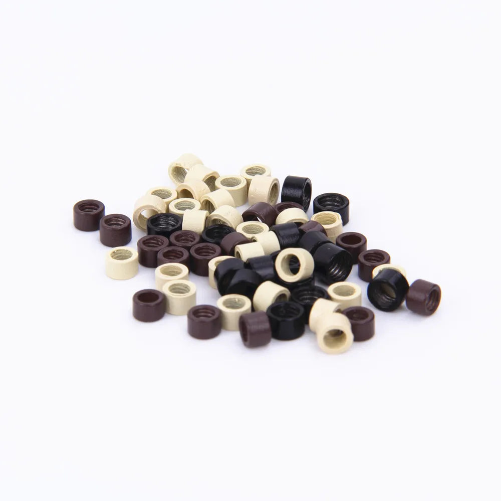 Top Quality Human Hair Extension Bead Links  Micro Rings  Hair Extension Tools  4.0*2.7*2.7mm
