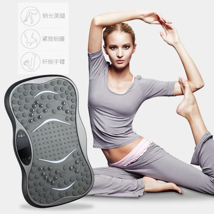 Leg Foot Thigh  Whole Body Vibration Plate Crazy Fit Massage Machine Super Body Shaper Mini 3d Vibration Plate
