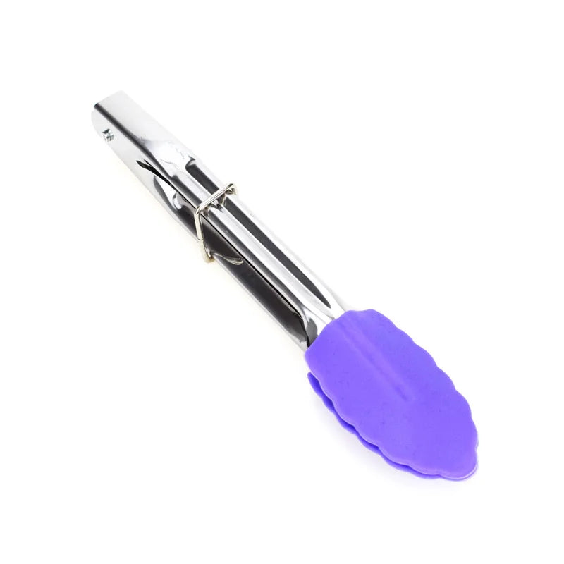 Stainless Steel Silicone Food Tong  Kitchen Tongs Silicone Non-slip Cooking Clip Clamp BBQ Salad Tools Grill Kitchen Accessories
