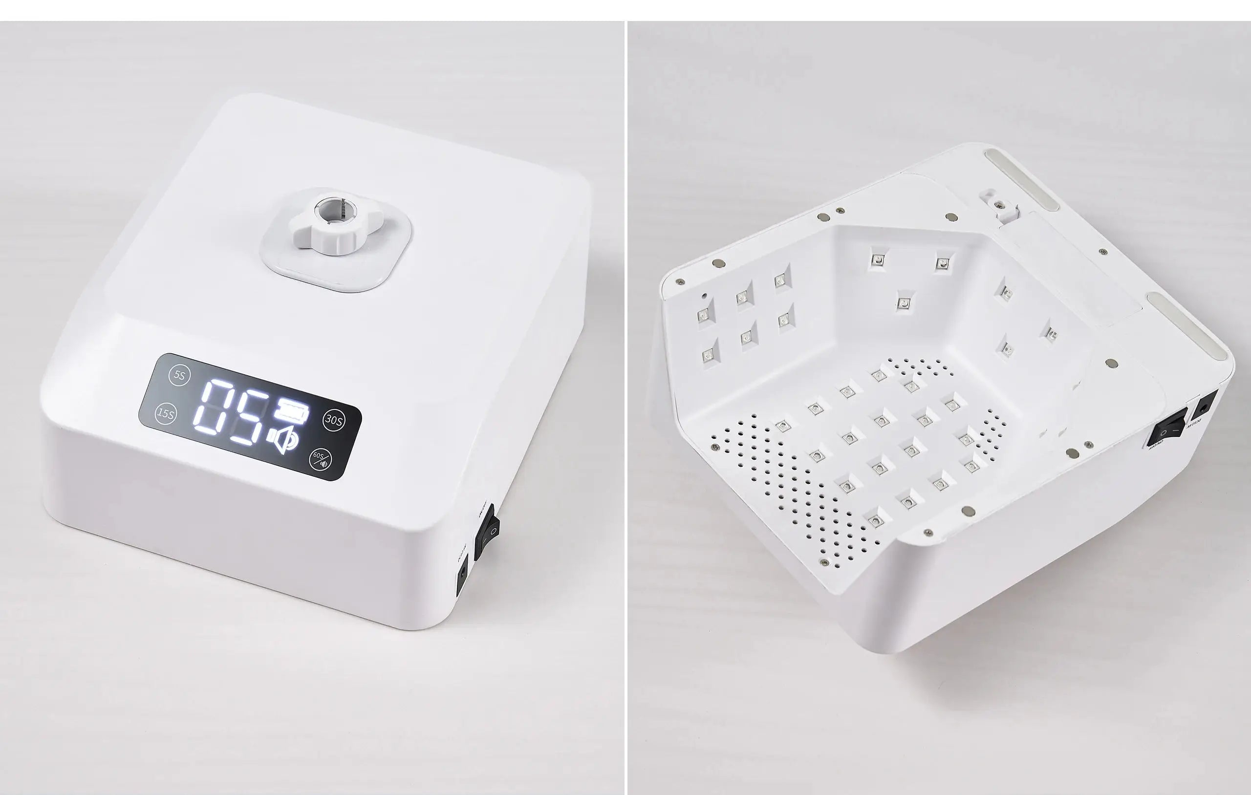 35W Nails Supplies Salon Station Lights Therapy Machine Uv Led Curing System Dryer Foot Floor Manicure Lamp for Pedicure