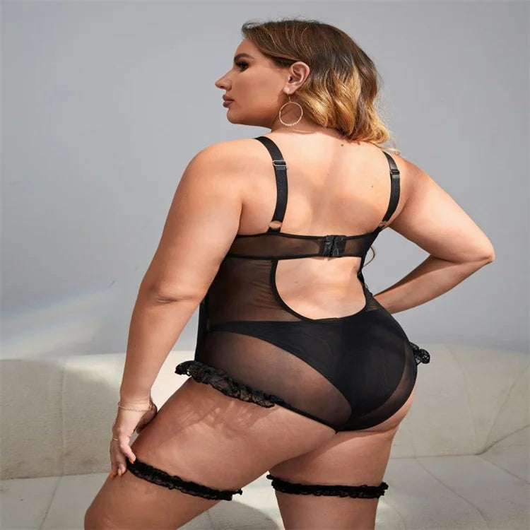 Large Size Sexy Jumpsuit Underwear New Sexy Set Jumpsuit