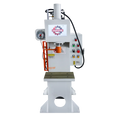 HIPOW Y41-5T Single Column Hydraulic Press 220/380/400/415V 50/60Hz 3kW 900mm Slide Stroke 5T Weight PLC Gearbox Engine Bearing