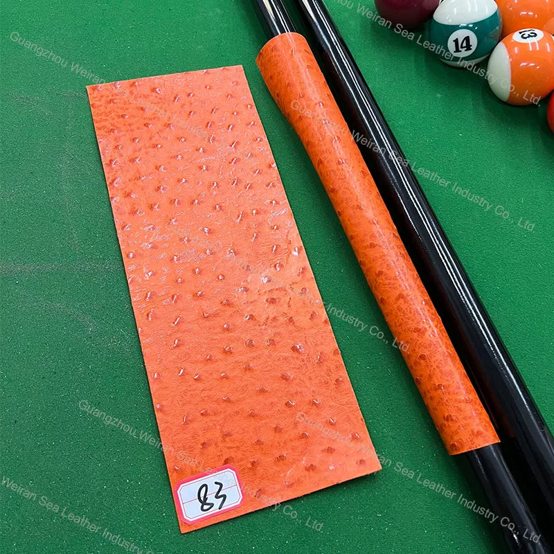 Genuine Cow Skin Pool Billiards Cue Grips Non-Slip Protective Sleeve Wrap with Different Print Pattern Genuine Leather Club Wrap