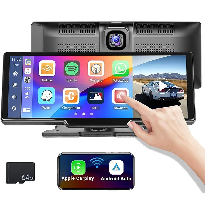 10inch High-Definition OLED Wireless GPS Windshield Portable Driving Recorder Cross-Border Car Navigation Device 1 Year Warranty