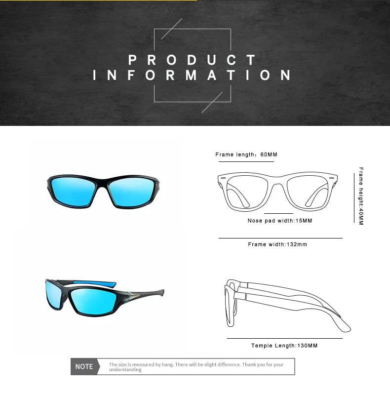New Luxury Polarized Sunglasses Men's Driving Shades Male Sun Glasses Vintage  Travel Fishing Classic Sun Glasses