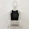 Liu Ming Cheap New Fashion Women's Summer Crop Top Wholesale Basic Sports Tank Tops Sexy Seamless Knitted