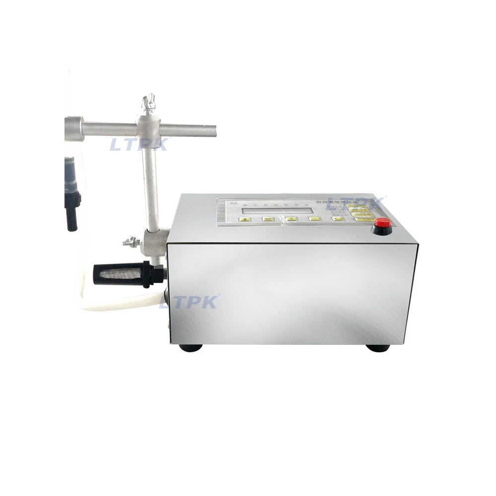 Diaphragm Pump Perfume Bottle Filler Semi Automatic Beverage Perfume Juice Water Liquid Weighing Filling Machine