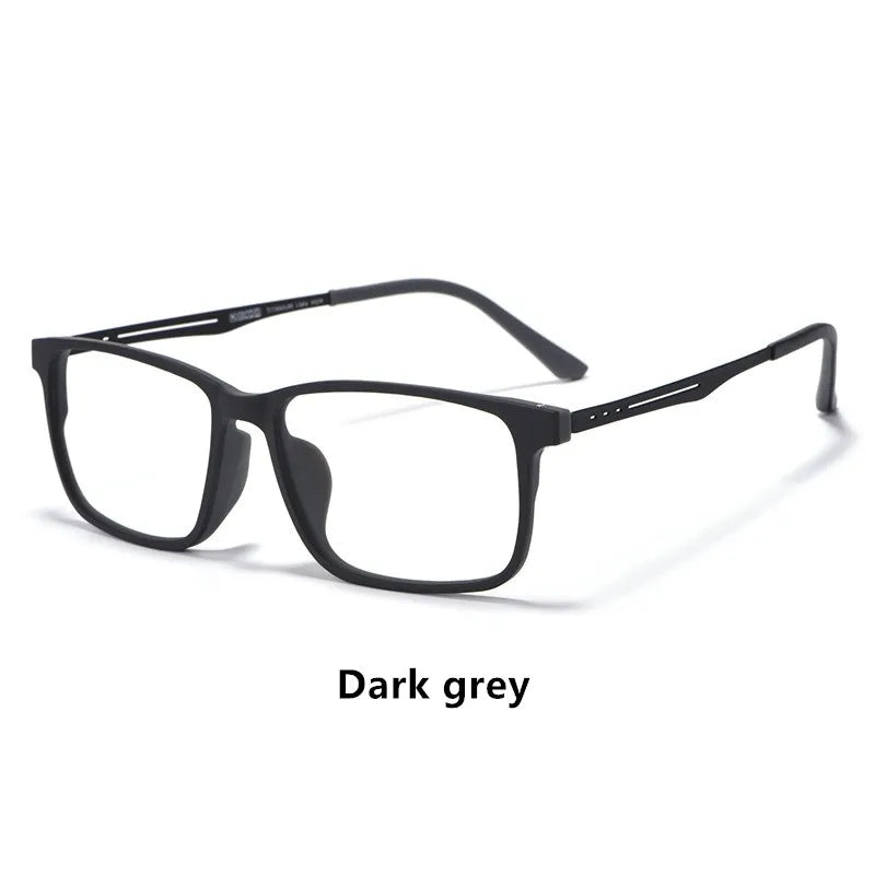 Gmei Optical Pure Titanium Glasses Frame For Myopia Glasses Men Light And Comfortable Full Rim Large Size Spectacles Frames 8838