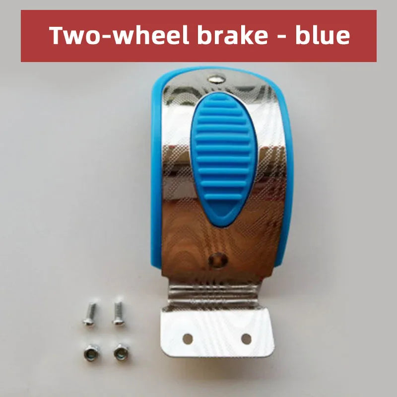 Scooter brake accessories brake pads children three or four wheeler skid rear wheel brake pads scooter back wheel brake