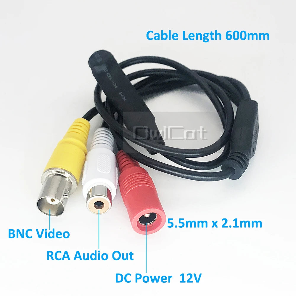 1080P Mini AHD Security Surveillance Camera CCTV Video Audio Camera For HD AHD DVR System