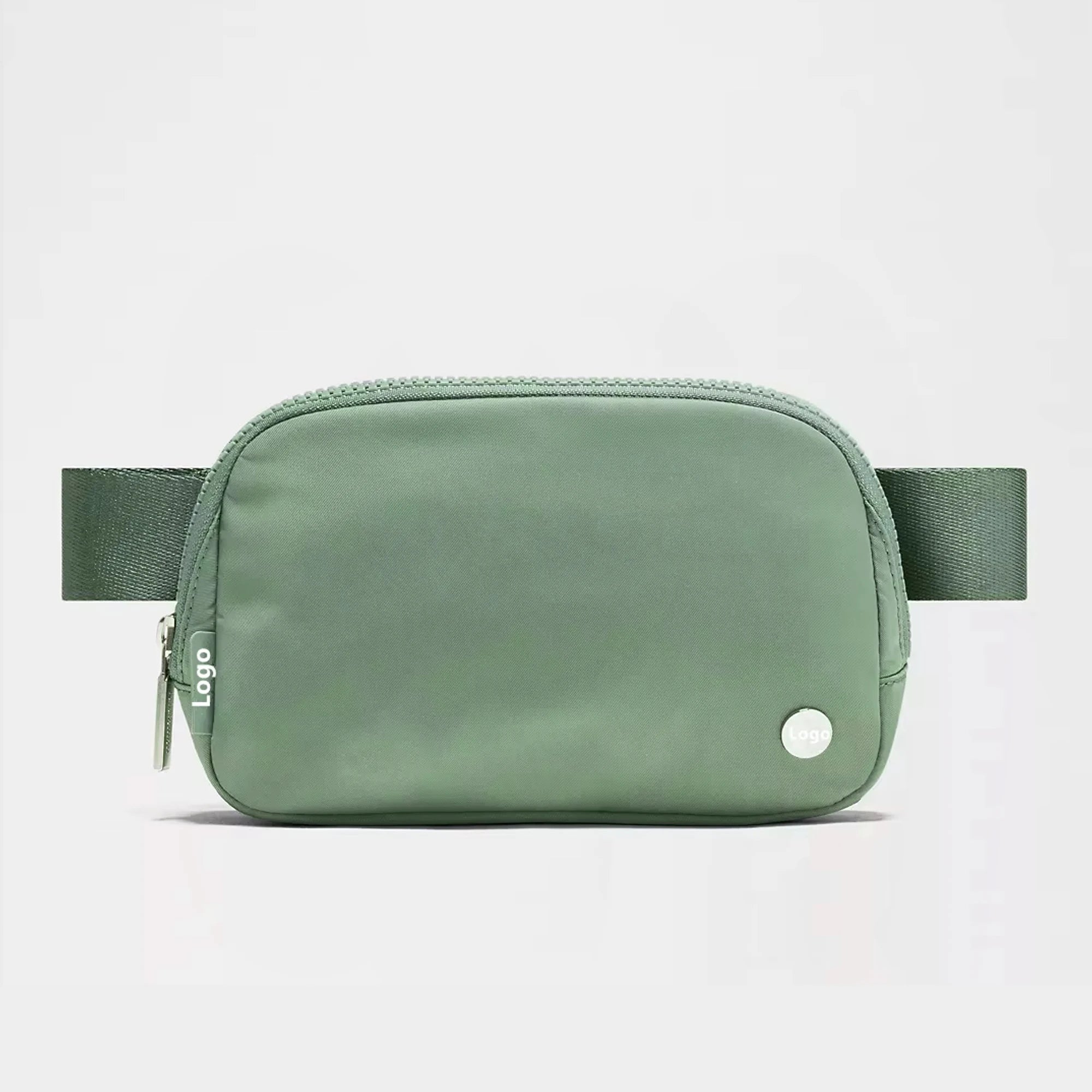 USA Oversea Warehouse 1L Nylon Waterproof Chest Bag Fanny Pack Waist Bag Belt Bag Crossbody Waist Belt Sport Workout Waist Bag