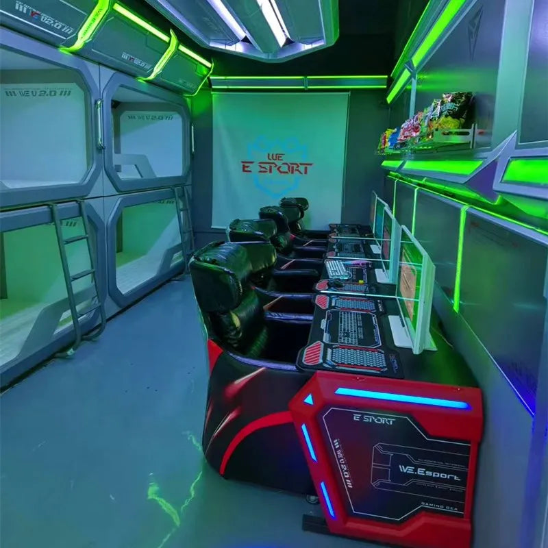 WE High Quality Gamer PC Table E-sport Stadium Gamer Station for E-sports Table Desk