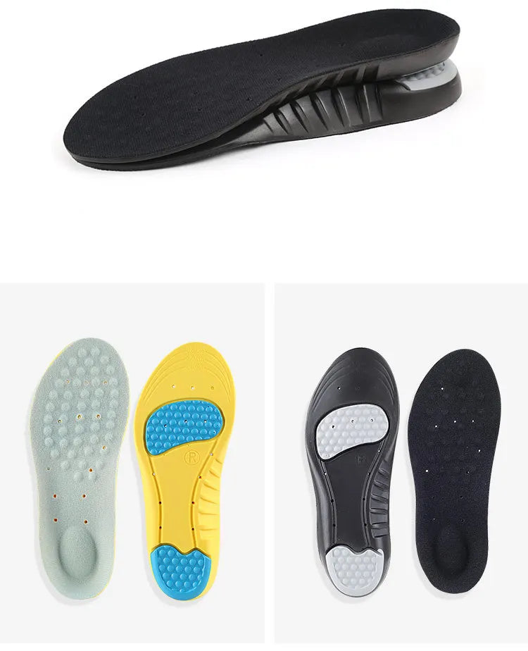 Orthopedic Insole EVA Arch Support Pads Sport Sole For Sneakers Basketball Shoes Sweat Breathable Men's And Women's Insoles