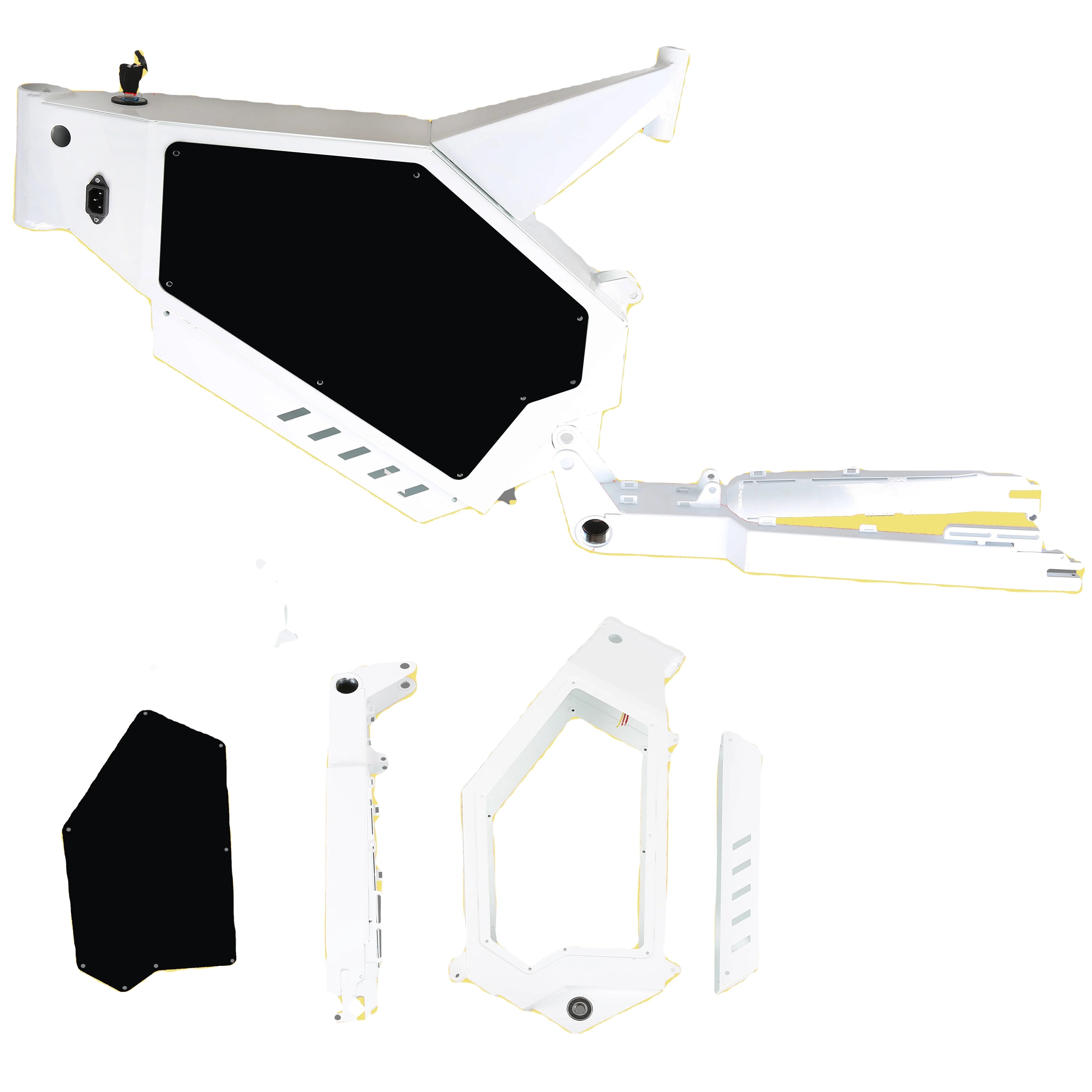 Factory Wholesale DIY Bike Frame Electric Bicycle Frame for 3000w 5000w 8000w Ebike Frame