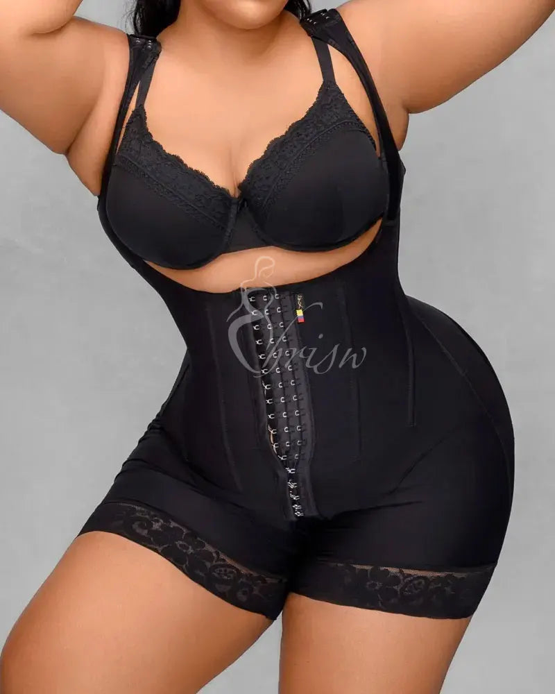 Waist And Hip Lifting Body Suit Faja Colombian Girdles Shaper Full Body Shapewear Post Surgery Postpartum Corset Compression