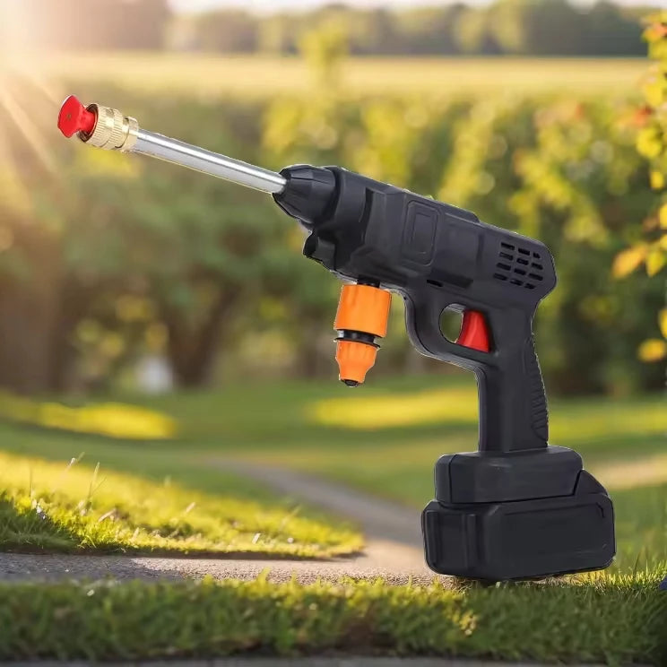 Oem Portable Car Washer Portable Jet The Flowers Foam Gun Powerful High Pressure Wireless Cleaning The Bike Car Cleaning Washer